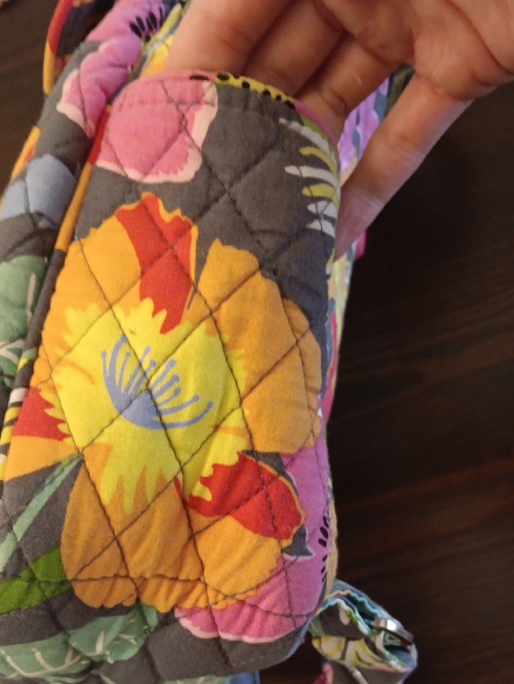 Vera Bradley Backpack. Floral Pattern. - Picture 8 of 8